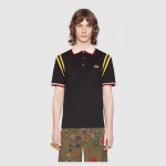 Gucci Cotton polo with bee 500971_X9M37