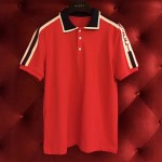 Gucci Cotton polo with Gucci stripe 500972_X9M38