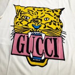 Gucci oversize cotton t-shirt with tiger 492347