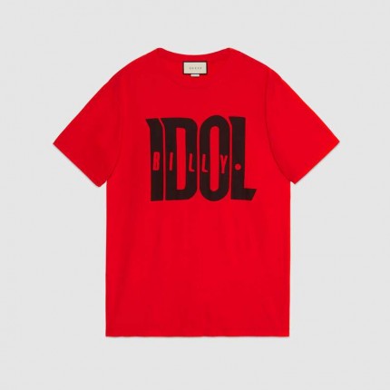 Gucci Billy Idol tshirt Red 548335