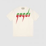 T-shirt with Gucci Blade print 565806 xiazy white