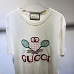 T-shirt with Gucci Tennis white 580762