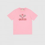 T-shirt with Gucci Tennis pink 580762