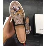 Gucci GG supreme tiger slip on sneaker shoes 456202