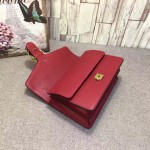 Gucci Dionysus GG Supreme shoulder bag red leather 400249