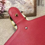 Gucci Dionysus GG Supreme shoulder bag red leather 400249