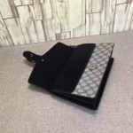 Gucci Dionysus GG Supreme shoulder bag black canvas 400249