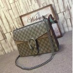 Gucci Dionysus GG Supreme shoulder bag khaki canvas 403348