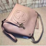 Gucci Soho leather hobo nude pink 408825