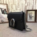 Gucci Dionysus leather mini bag black 421970