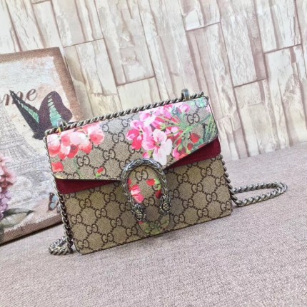 Gucci Dionysus GG Blooms mini bag 421970-8693