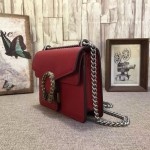 Gucci Dionysus leather mini bag red 421970