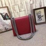 Gucci Dionysus leather mini bag red 421970