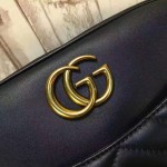 Gucci GG Marmont matelassé shoulder bag black 443499