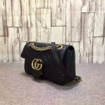 Gucci GG Marmont matelassé mini bag black 446744