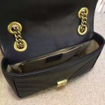 Gucci GG Marmont matelassé mini bag black 446744