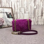 Gucci GG Marmont velvet shoulder bag 446744-5671