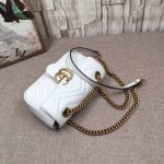 Gucci GG Marmont matelassé mini bag 446744-9022