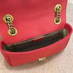 Gucci GG Marmont matelassé mini bag red 446744