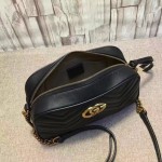 Gucci GG Marmont matelassé shoulder bag small black 447632