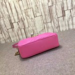 Gucci GG Marmont matelassé shoulder bag small pink 447632