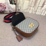 Gucci Padlock GG Supreme shoulder bag black 453189