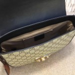 Gucci Padlock GG Supreme shoulder bag black 453189