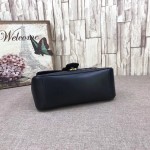 Gucci GG Marmont small top handle bag black 498110