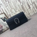 Dionysus GG small shoulder bag  black 499623