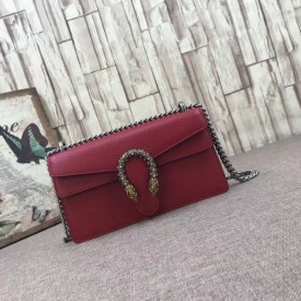 Dionysus GG small shoulder bag red 499623