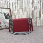 Dionysus GG small shoulder bag red 499623