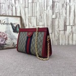 Gucci Ophidia small shoulder bag beige-red 503877