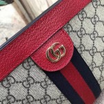 Gucci Ophidia small shoulder bag beige-red 503877