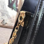 Gucci Ophidia small shoulder bag black suede 503877