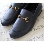 Gucci Brixton leather Horsebit loafer 414998