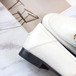 Gucci Brixton leather Horsebit loafer white 414998