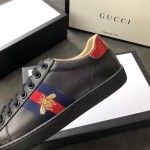 Gucci Ace embroidered snake sneaker black 429446 