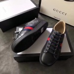 Gucci Ace embroidered snake sneaker black 429446 