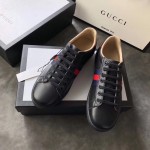 Gucci Ace embroidered snake sneaker black 429446 