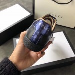 Gucci Ace embroidered snake sneaker black 429446 