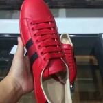 Gucci Ace embroidered snake sneaker red 429446 