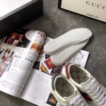 Gucci Ace embroidered snake sneaker white 429446 