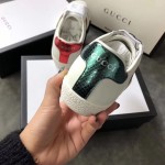 Gucci Ace embroidered snake sneaker white 429446 