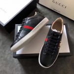 Gucci Ace studded leather sneaker black 431887