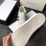 Gucci Ace studded leather sneaker white 431887