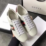 Gucci Ace studded leather sneaker white 431887