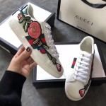 Gucci Ace embroidered sneaker white 431917