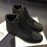 Gucci GG Supreme high-top sneaker black 433717