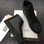 Gucci GG Supreme high-top sneaker black 433717