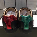 Gucci Ace sneaker with flames black 440724